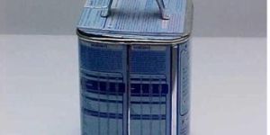 Recycled Tin Biscuit Pot