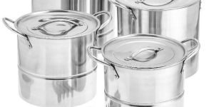 Stainless Steel Steamer Stock Pot