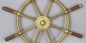 Brass Ship Wheel