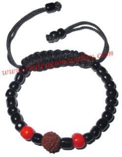 Glass Beads and Rudraksha Beads