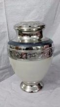 Classic White Meena Urn