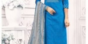 Women Salwar Kameez Designer Blue Color