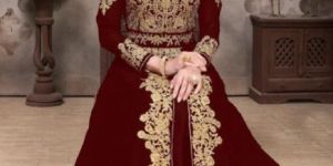 Women Salwar Kameez Maroon Color Designer