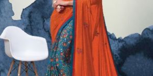 Women Saree Multicoloured Color Party Wear