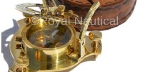 Adventurers Brass Sundial Compass