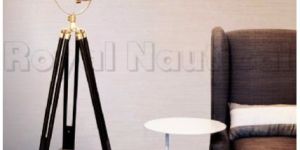 Black Nautical Metal LED Floor Home Decor