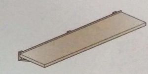 Fabricated Wall Shelves