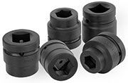 TULEX HEAVY DUTY IMPACT HEX SOCKETS (6 POINT)