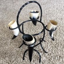 Drinking Horn Shot Glass Set