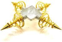 Spiral Metal Dowsing Pendulum Healing Energy Generator