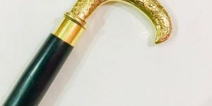 Brass Eagle Handle Wooden Walking Stick