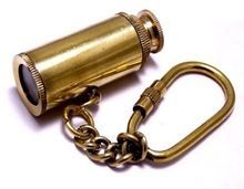 Brass Telescope Key Chain