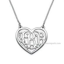 Celebrity Monogram Necklace