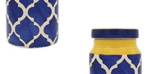 CERAMIC JAR WITH LID FOR FOOD STORAGE