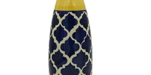 HANDPAINTED CERAMIC VASE FOR HOME FURNISHING