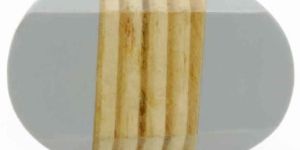 RESIN & WOOD MIX HANCRAFTED GREY KNOB