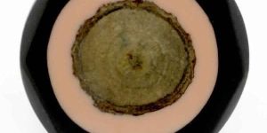 RESIN & WOOD MIX HANDCRAFTED BLACK & PINK DESIGNED KNOB DRAWER & CUPBOARD KNOBS