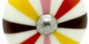 RESIN & WOOD MIX HANDCRAFTED MULTICOLOR KNOB DRAWER & CUPBOARD KNOBS