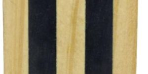 WOOD & RESIN HANDCRAFTED BLACK & BROWN MIX DESIGNED KNOB