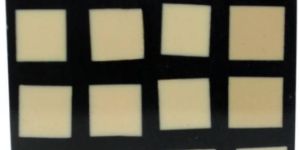 WOOD & RESIN HANDCRAFTED BLACK & CREAM NET DESIGNED SANDWICH KNOB