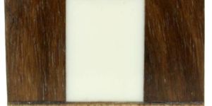 WOODEN HANDCRAFTED CREAM & BROWN INLAY RESIN DESIGNED KNOB