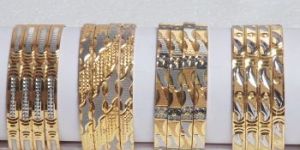 Gold Plated Bangles,