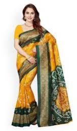 Bandhani Print Sarees