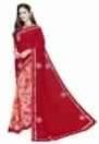 Women Red And Pink Colour Georgette Saree