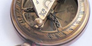 Antique Sundial Compass