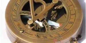 Brass Sundial Compass