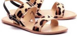 Leather Flat Sandals