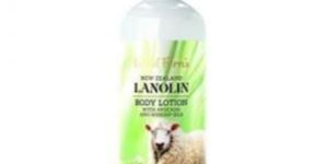 LANOLIN BODY LOTION WITH AVOCADO AND ROSEHIP OILS