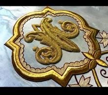 Beautiful Hand Embroidered Catholic Church Vestment for Chasuble