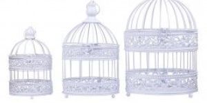 Bird Cage Sets in Metal