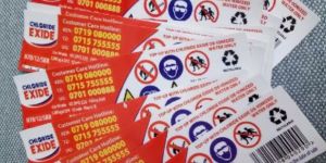 Vinyl Promotional Stickers