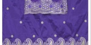 New African Raw Silk George Lace Fabric Raw Silk