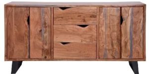 Wooden Acacia Console Table
