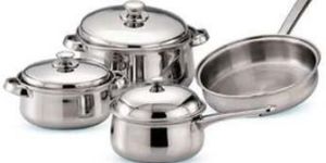 Belly Cookware Set with Steel Handle 7 Pieces