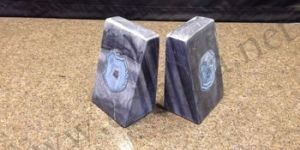 Grey Marble Bookend