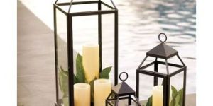 Metal Candle Lantern