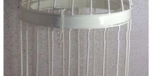 White Wedding Decoration Cage