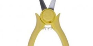 Mini Trimmer Pruning Shear With Smart Lock Yellow 10 X 3.2 X 1 (in inches)