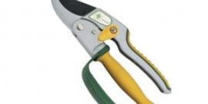 S.R Pruning Shears Silver And Yellow : Garden Tools