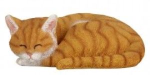 Sleeping Cat Garden or Home Decor (Animal Statue, Balcony , Gift)