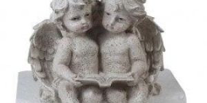 Two Angels / cherubs table top (Home Decor, Gifting , gift)