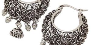 Antique Silver Earrings