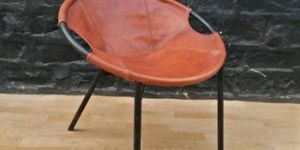 Leather Bucket Recliner Restaurant Chair