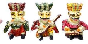 Wooden Musician Singing Set of 5