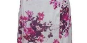 FLORAL PRINT WHITE MAXI DRESS