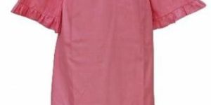 RUFFLED COTTON TUNIC and FLORAL OUTFIT